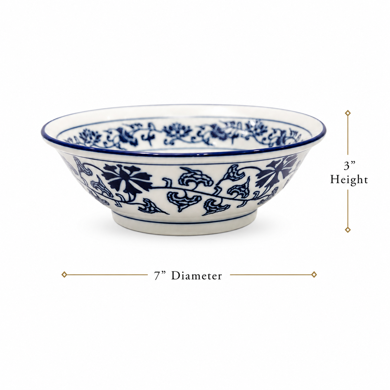 The Imperial Blue Dynasty Bowl