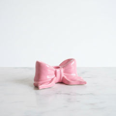 The Rosette Bow Candlestand Duo