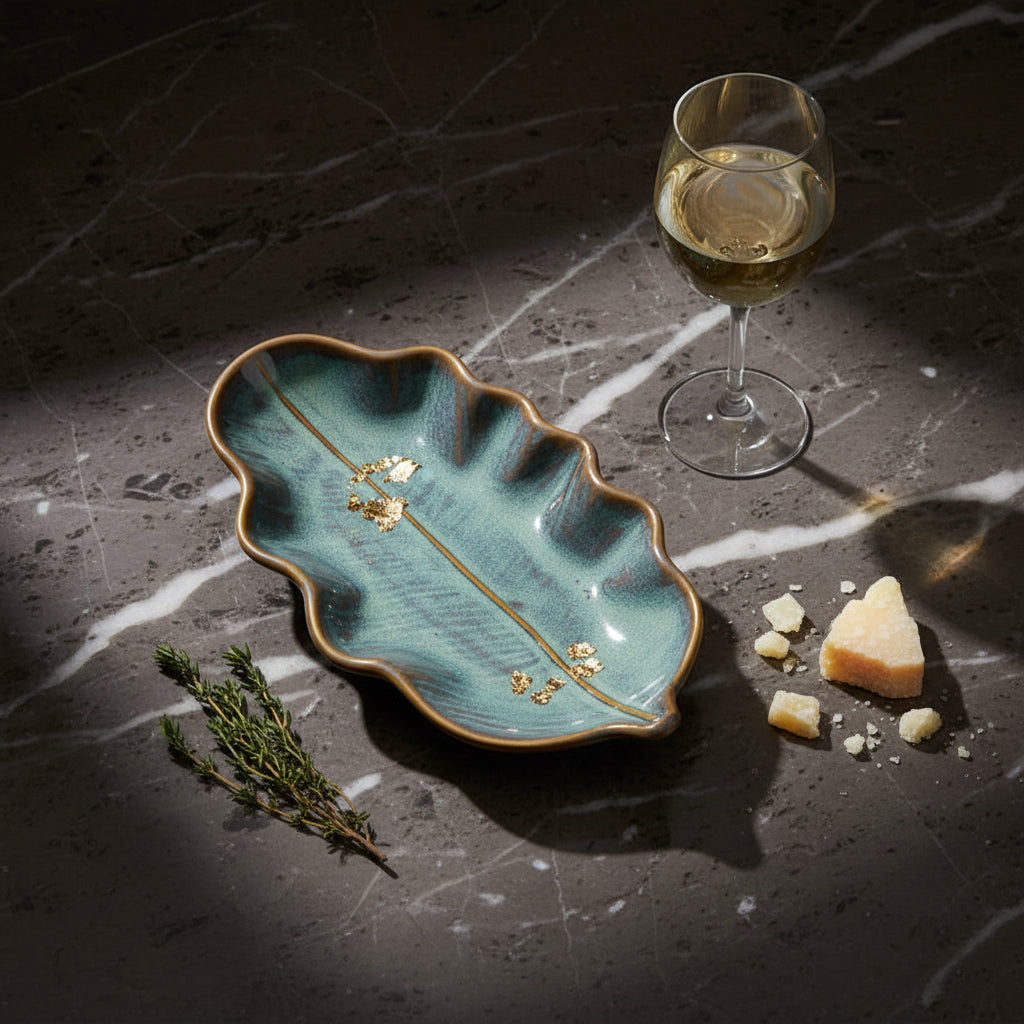 Jade Bloom Platter
