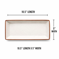 Rustic Ivory Snack Platter