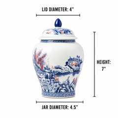 Imperial Garden Ginger Jar