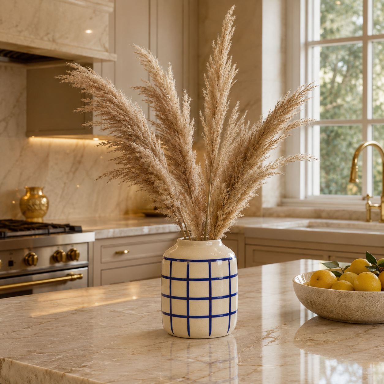 The Vista Check Vase