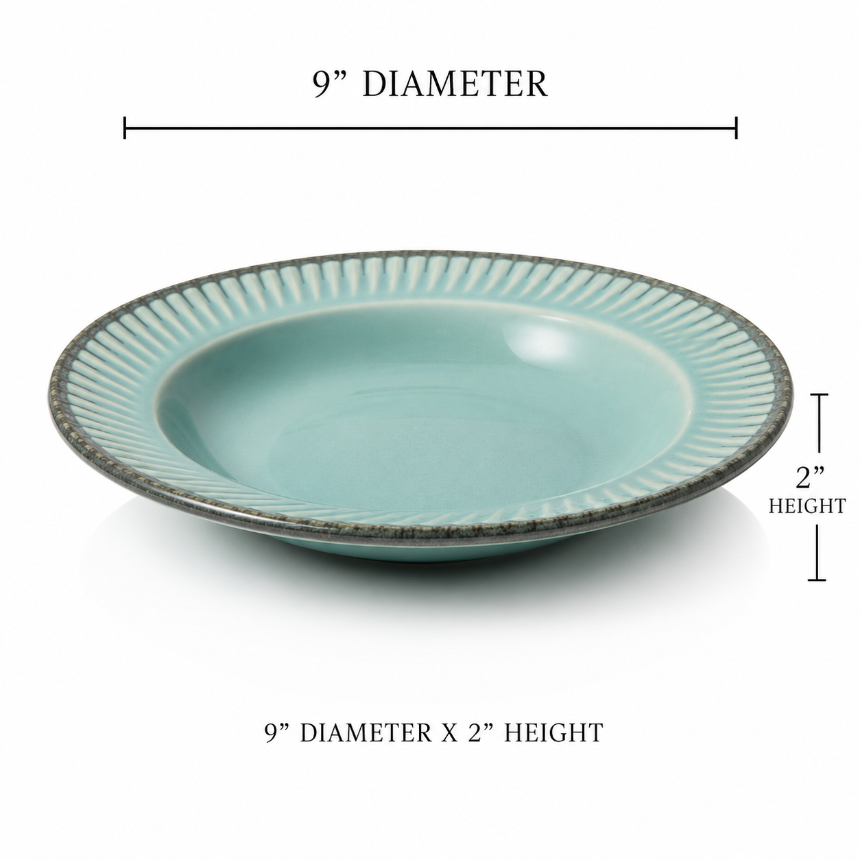Mediterranean Muse Pasta Plates ~ Set of 2