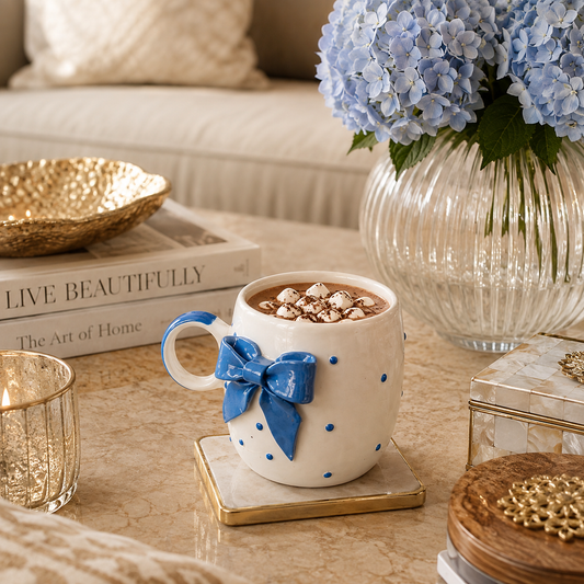 The Bluebell Bow Mug
