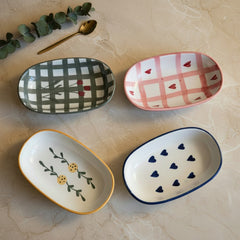 The Love & Bloom Serve ~ Set of 6