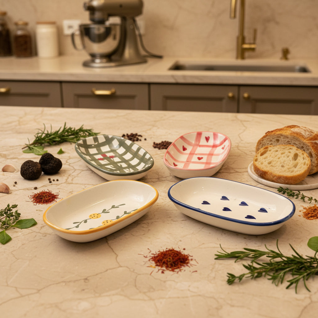The Love & Bloom Serve ~ Set of 6