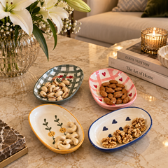 The Love & Bloom Serve ~ Set of 6