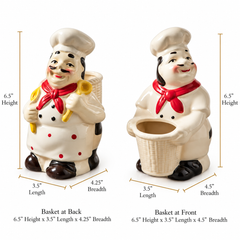 Le Petit Chef Tooth Pick Holder Set
