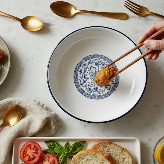 The Imperial Blue Dynasty Dish