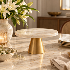 Ivory Luxe Cake Stand