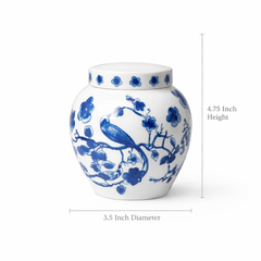The Imperial Blue Pottery Jars