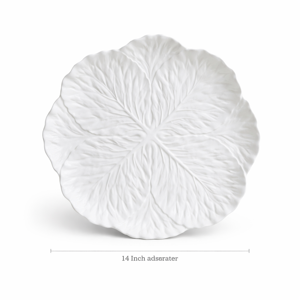 The Ivory Garden Platter