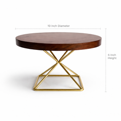 The Rustic Elm Cake Stand