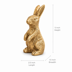 Love Gold Bunny ~ Set of 2