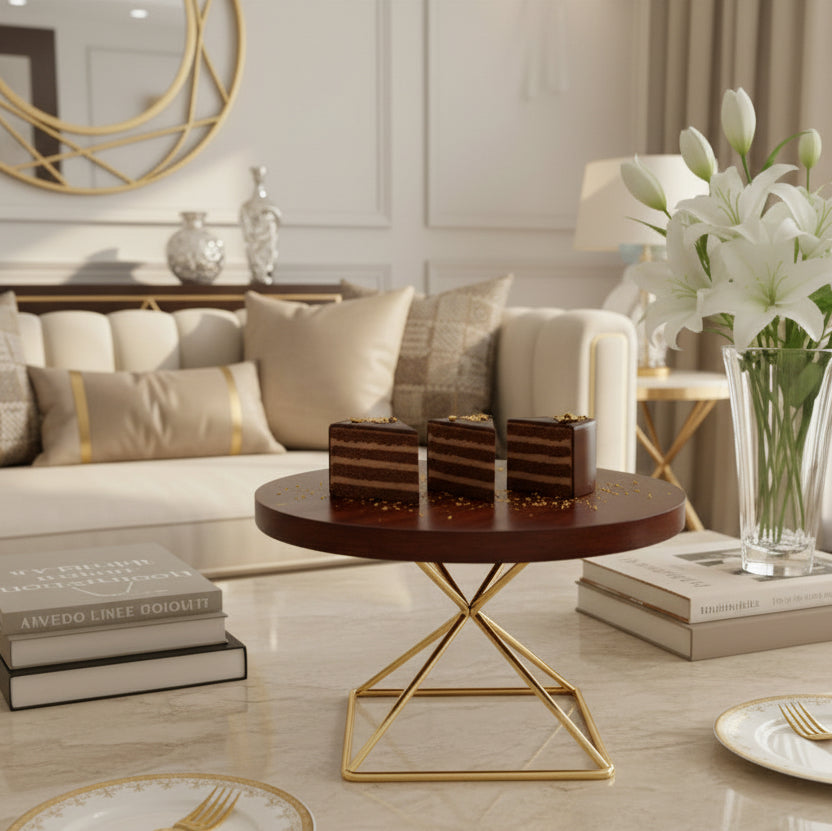 The Rustic Elm Cake Stand
