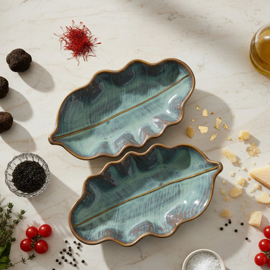 Jade Bloom Platter