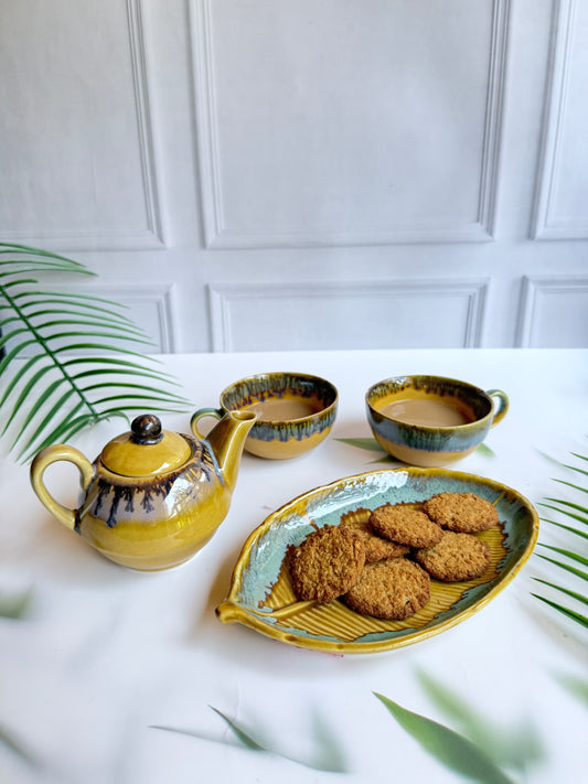 The Marigold Mosaic Tea Set