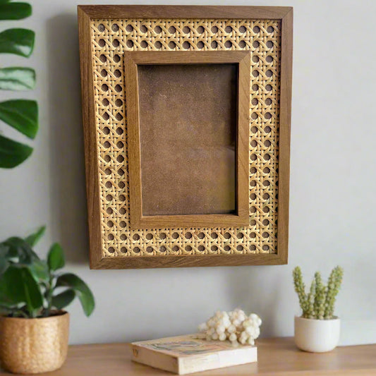 The Walnut Weave Frames - Petite